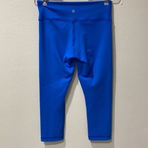 Lululemon Wunder Under Reversible Cropped Leggings